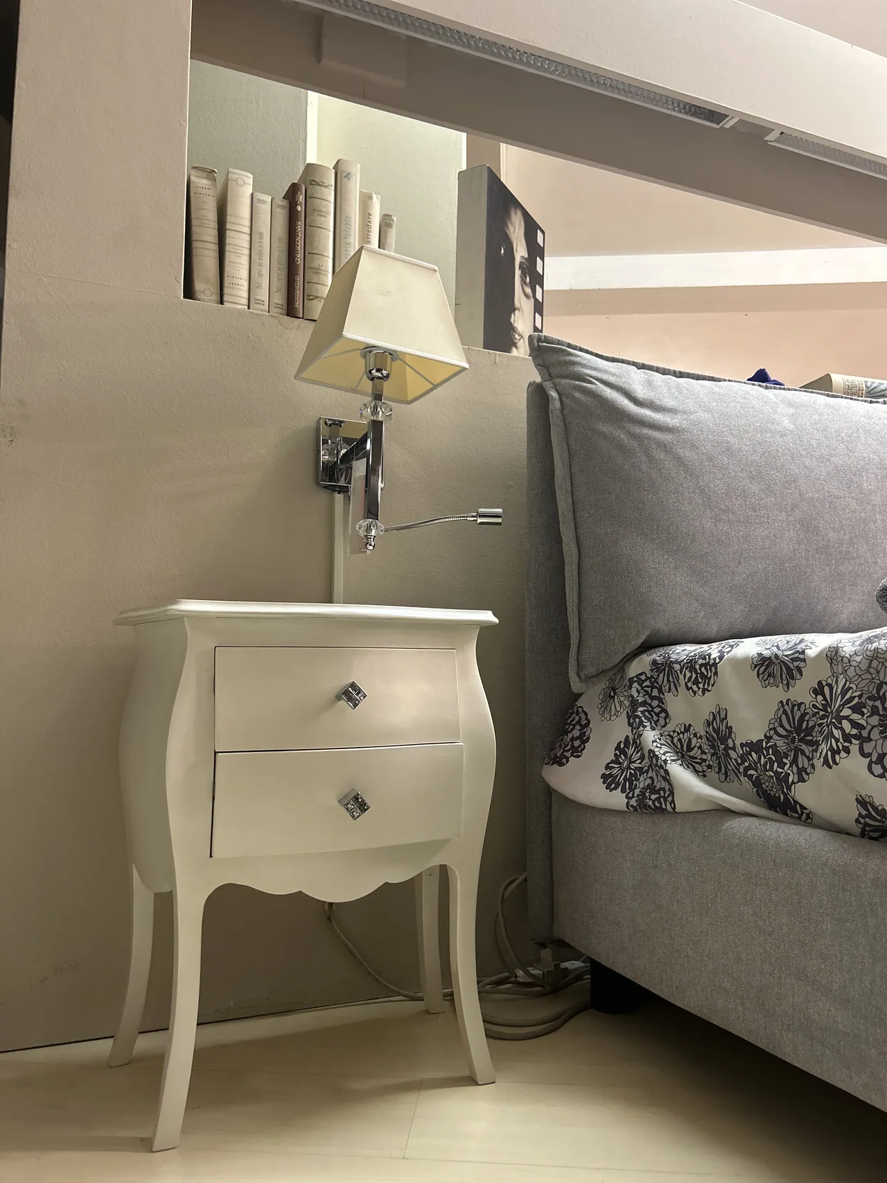 Camere e letti Beccari, ambiente fotografato per Beccari